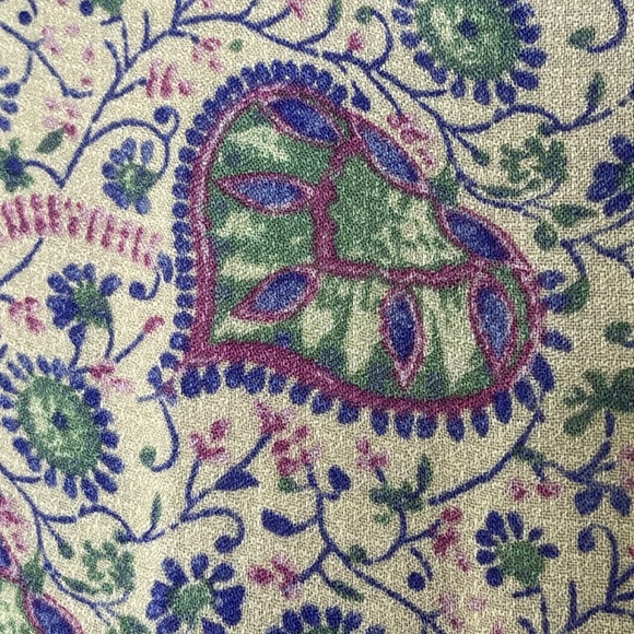 Lucky Brand Victoria Long Sleeve Baby Doll Flowy High/Low Hem Top Sz L NWT - Picture 8 of 15